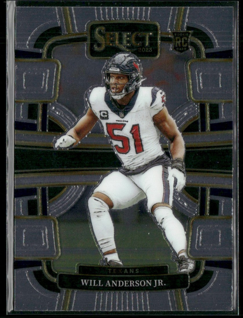 Will Anderson Jr. 2023 Panini Select Concourse RC #40 Houston Texans