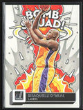 Shaquille O'Neal 2022 Donruss Bomb Squad #16 Los Angeles Lakers