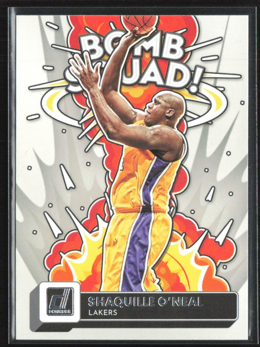 Shaquille O'Neal 2022 Donruss Bomb Squad #16 Los Angeles Lakers
