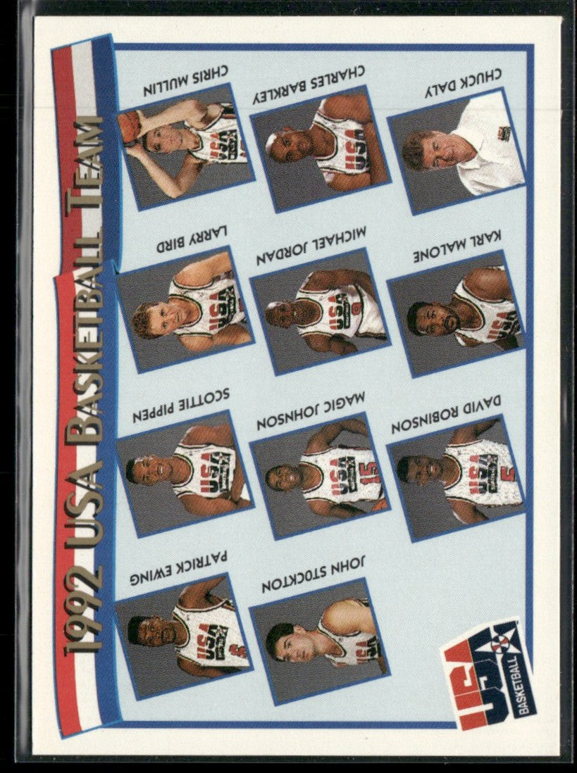 1992 USA Basketball Team 1992 NBA Hoops #62
