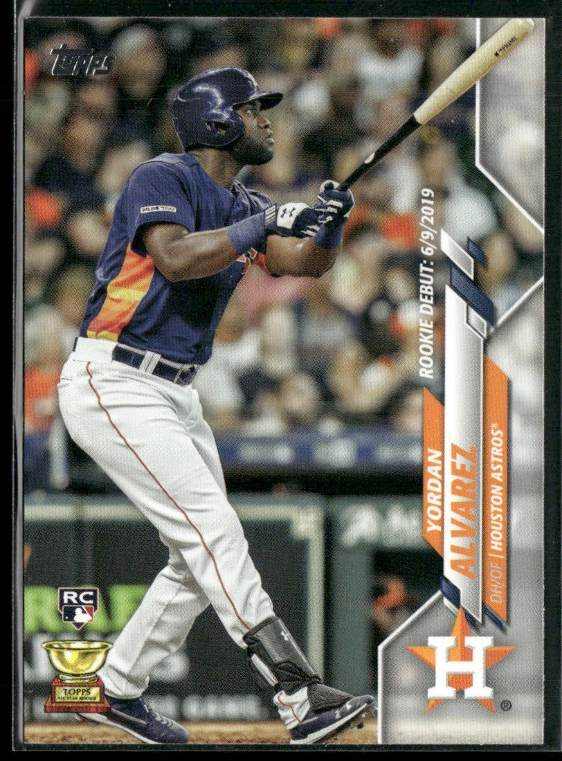 Yordan Alvarez 2020 Topps Update RC #U-300 Houston Astros