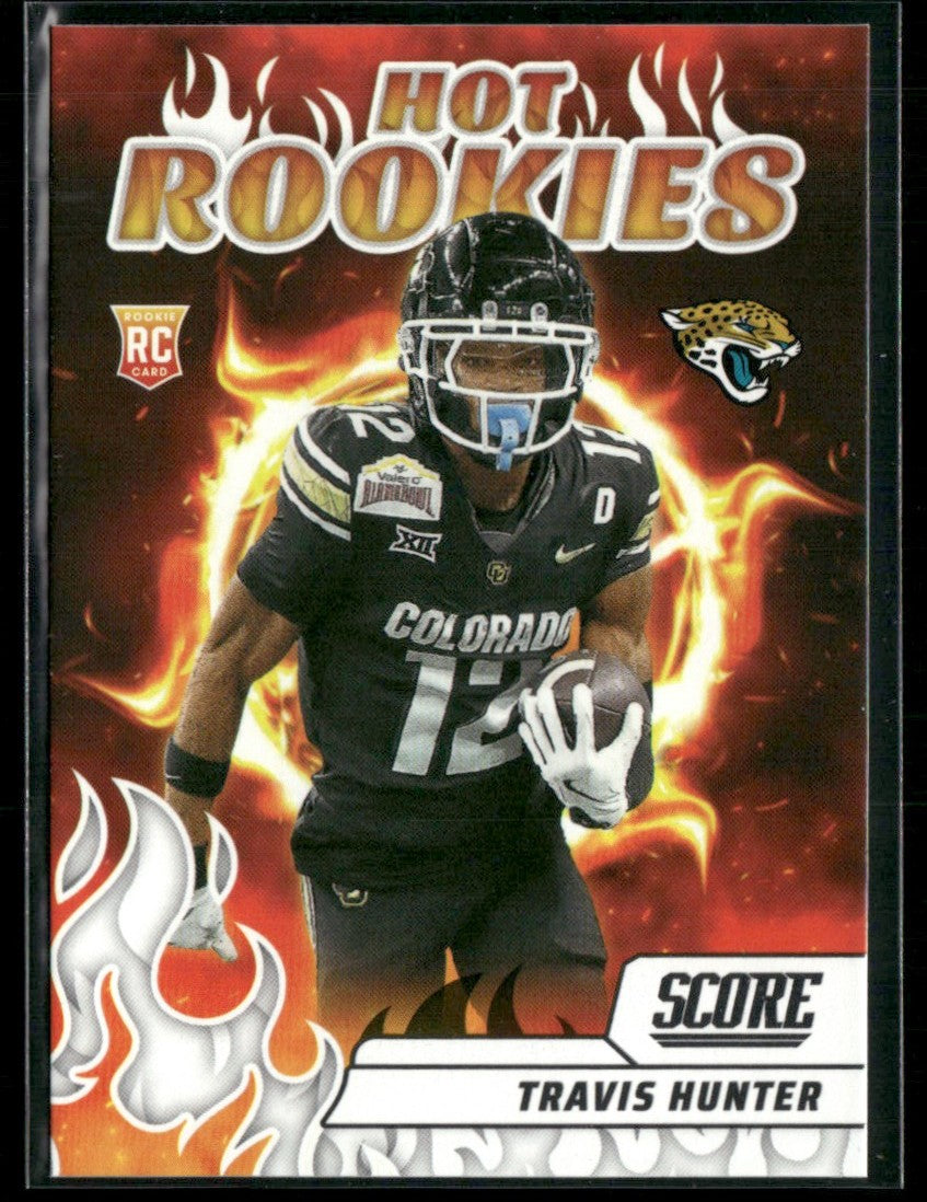Travis Hunter 2025 Score Hot Rookies RC #2 Jacksonville Jaguars