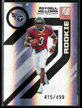 Roydell Williams 2005 Donruss Elite RC /499 #181 Tennessee Titans