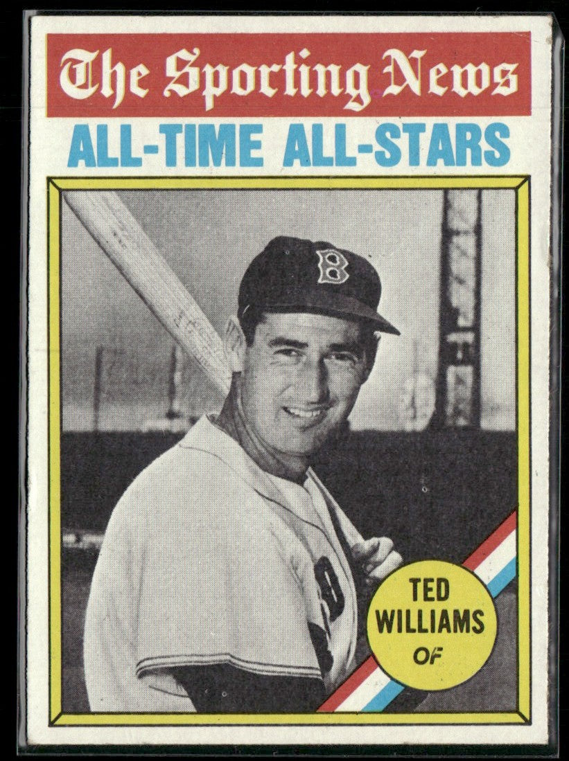 Ted Williams 1976 Topps #347 Boston Red Sox