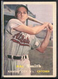 Hal Smith 1957 Topps #41 Kansas City Athletics