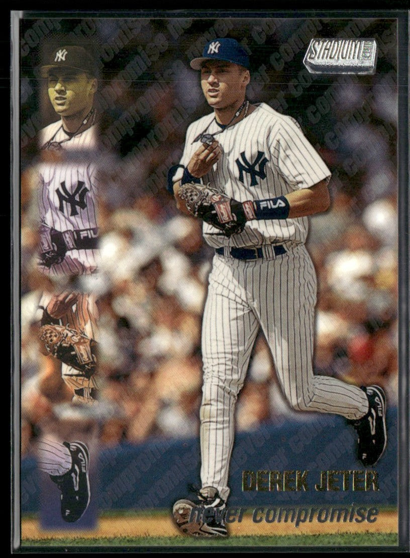 Derek Jeter 1999 Topps Stadium Club Never Compromise #NC10 New York Yankees