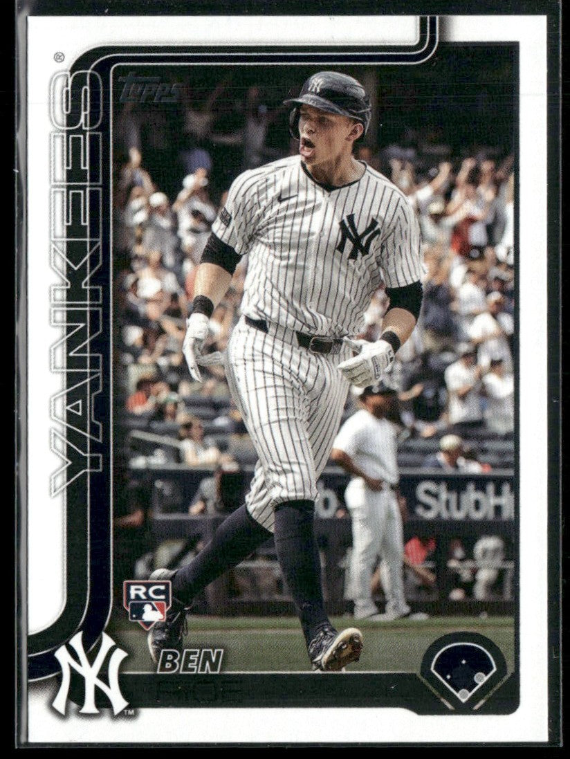 Ben Rice 2025 Topps RC #337 New York Yankees