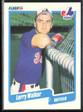 Larry Walker 1990 Fleer RC #363 Montreal Expos