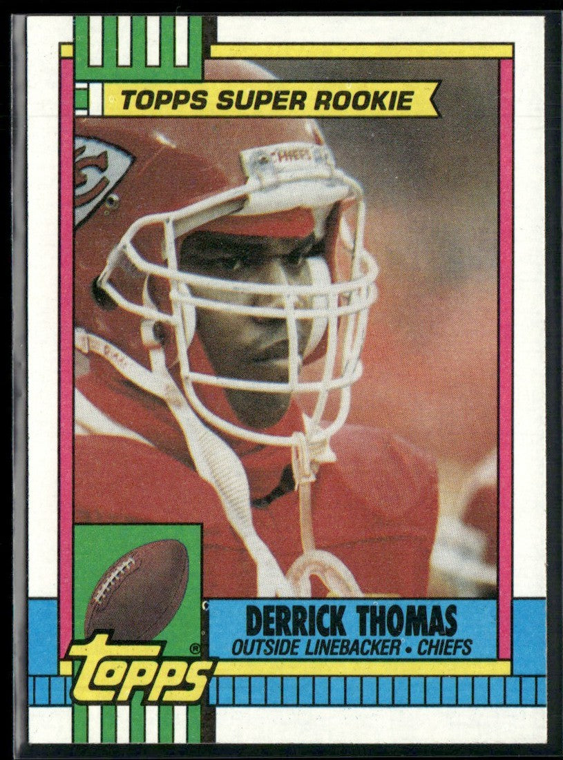 Derrick Thomas 1990 Topps RC #248 Kansas City Chiefs
