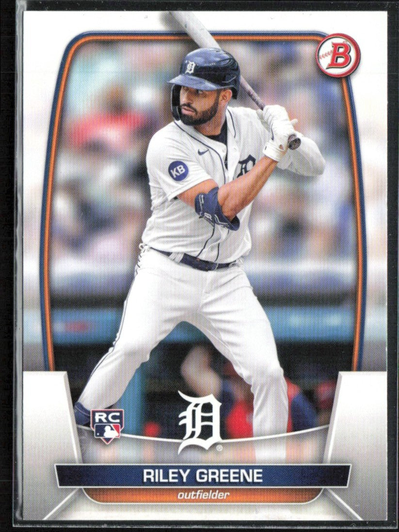Riley Greene 2023 Bowman RC #90 Detroit Tigers