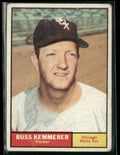 Russ Kemmerer 1961 Topps #56 Chicago White Sox
