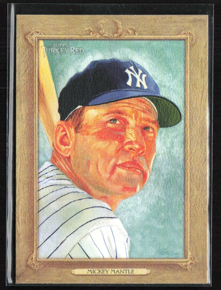 Mickey Mantle 2007 Topps Turkey Red #77 New York Yankees