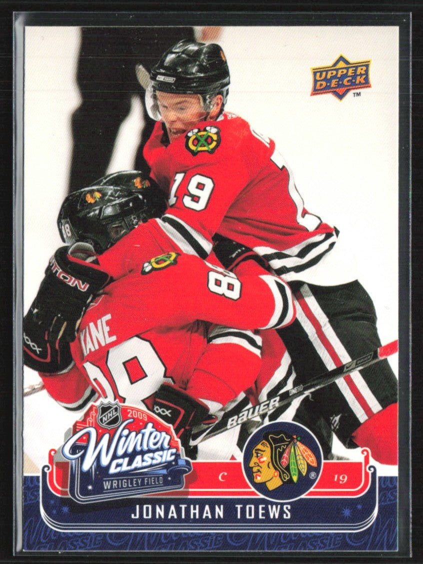 Jonathan Toews 2008 Upper Deck Winter Classic #WC19 Chicago Blackhawks