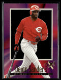 Deion Sanders 1997 SkyBox E-X2000 #65 Cincinnati Reds