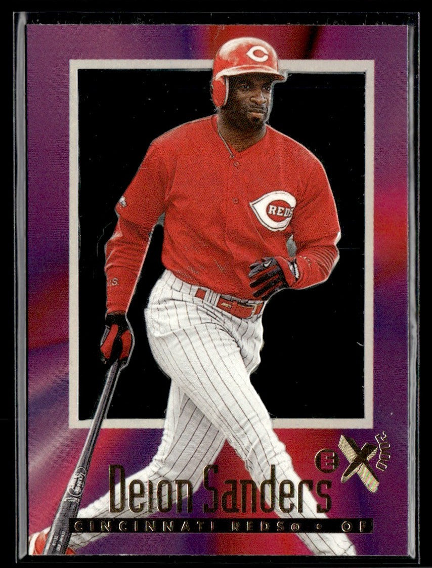 Deion Sanders 1997 SkyBox E-X2000 #65 Cincinnati Reds