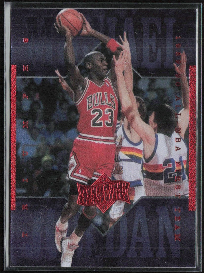 Michael Jordan 1999 Upper Deck Athlete of the Century #9 Chicago Bulls