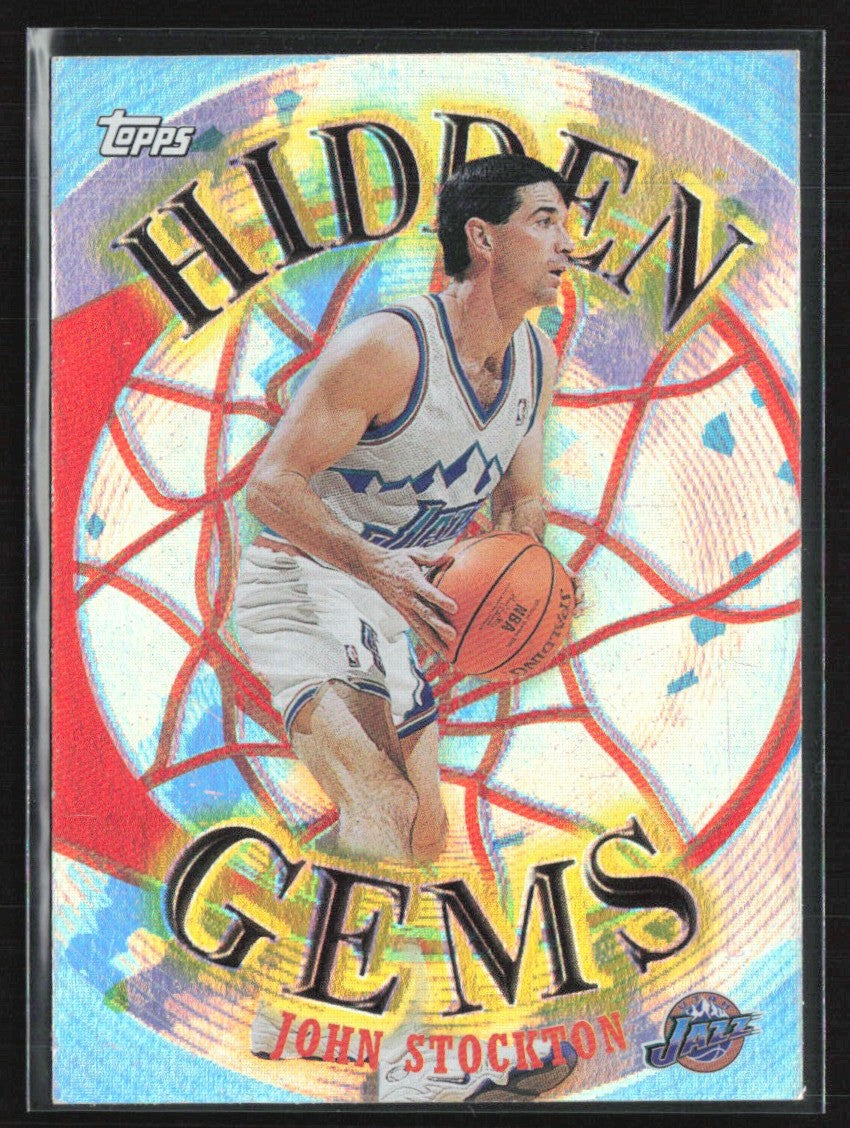 John Stockton 2000 Topps Hidden Gems #HG7 Utah Jazz