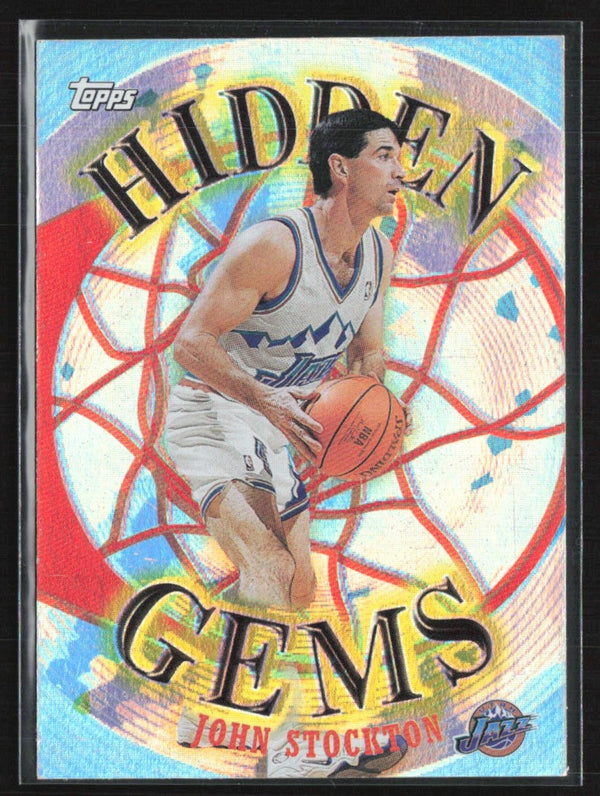 John Stockton 2000 Topps Hidden Gems #HG7 Utah Jazz