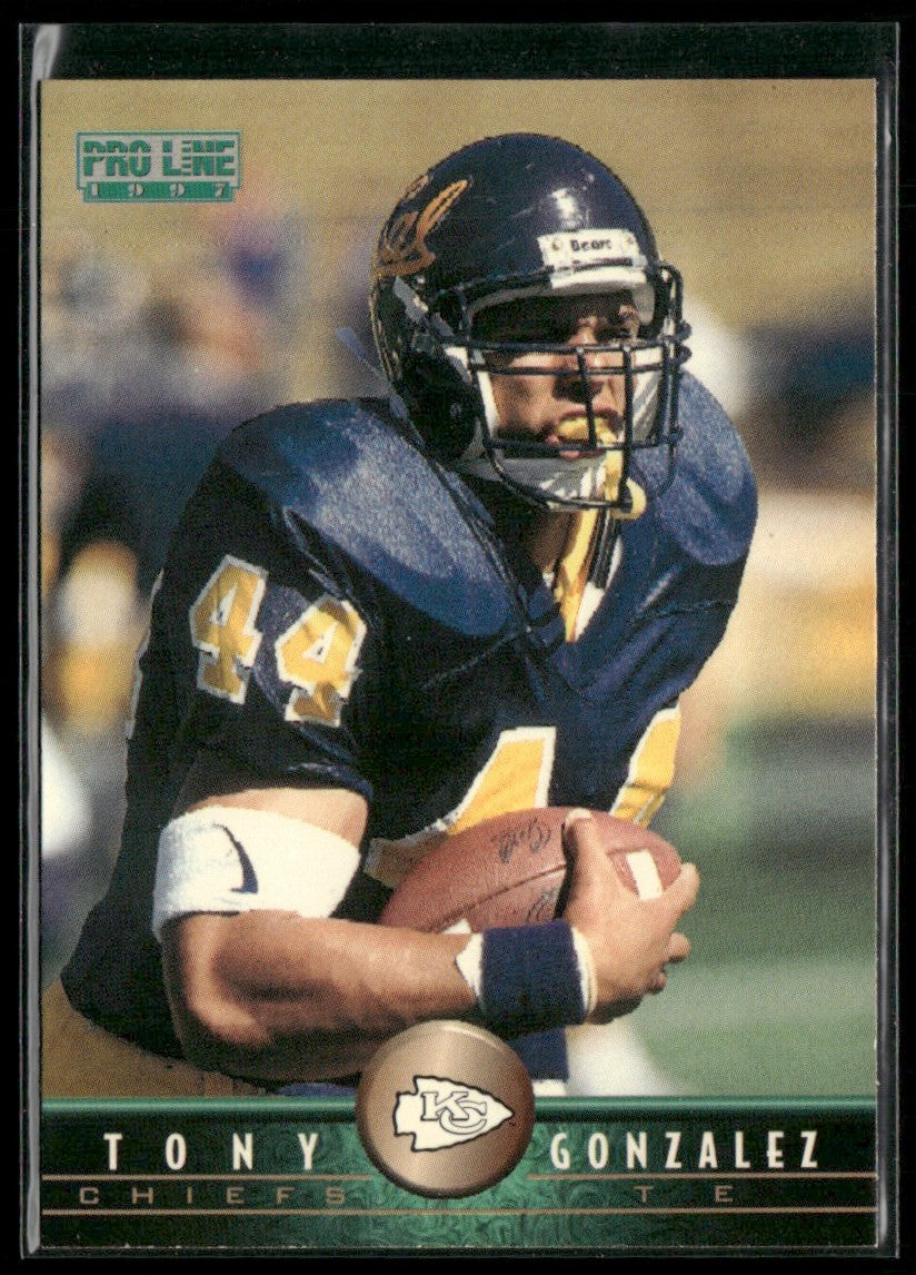Tony Gonzalez 1997 Pro Line RC #278 Kansas City Chiefs