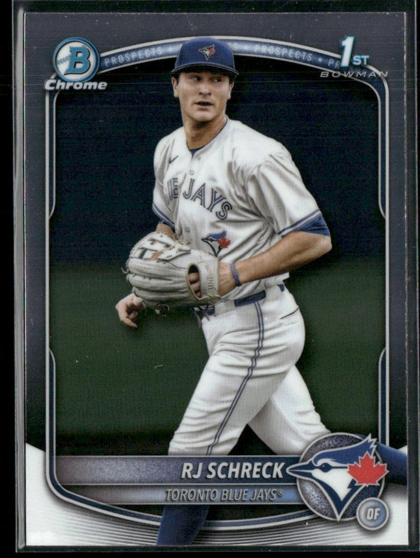 RJ Schreck 2025 Bowman Chrome 1st #BCP-181 Toronto Blue Jays