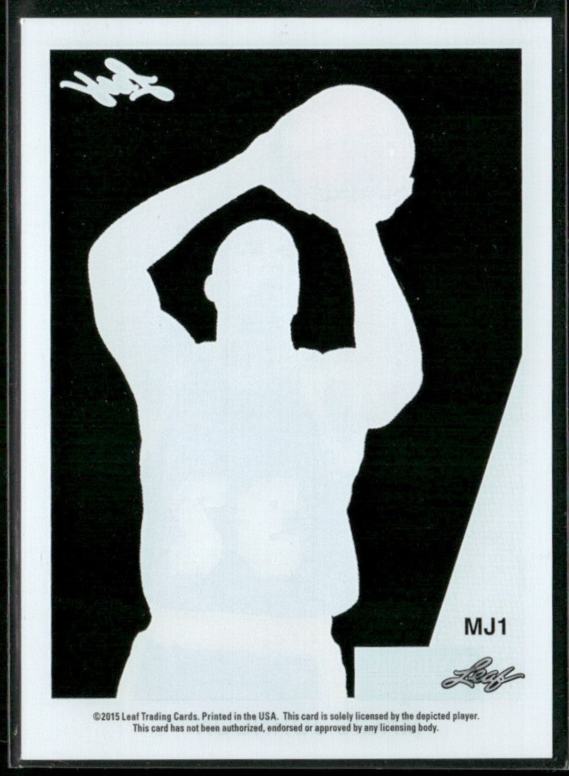 Magic Johnson 2015 Leaf National #MJ1 Los Angeles Lakers