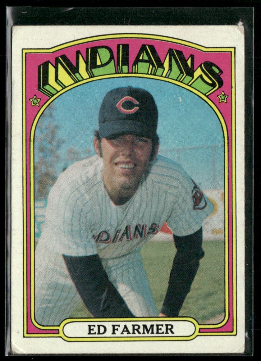 Ed Farmer 1972 Topps RC #116 Cleveland Indians