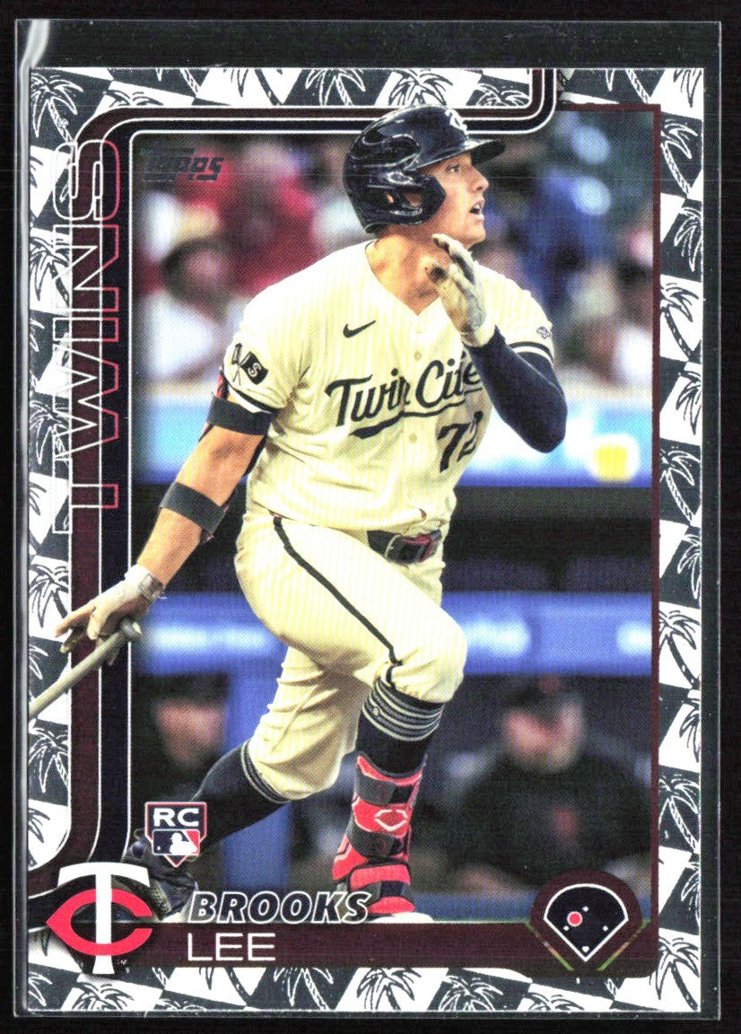 Brooks Lee 2025 Topps Spring Training RC #317 Minnesota Twins