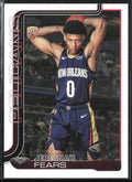 Jeremiah Fears 2025 Topps RC #207 New Orleans Pelicans