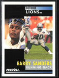 Barry Sanders 1991 Pinnacle #250 Detroit Lions