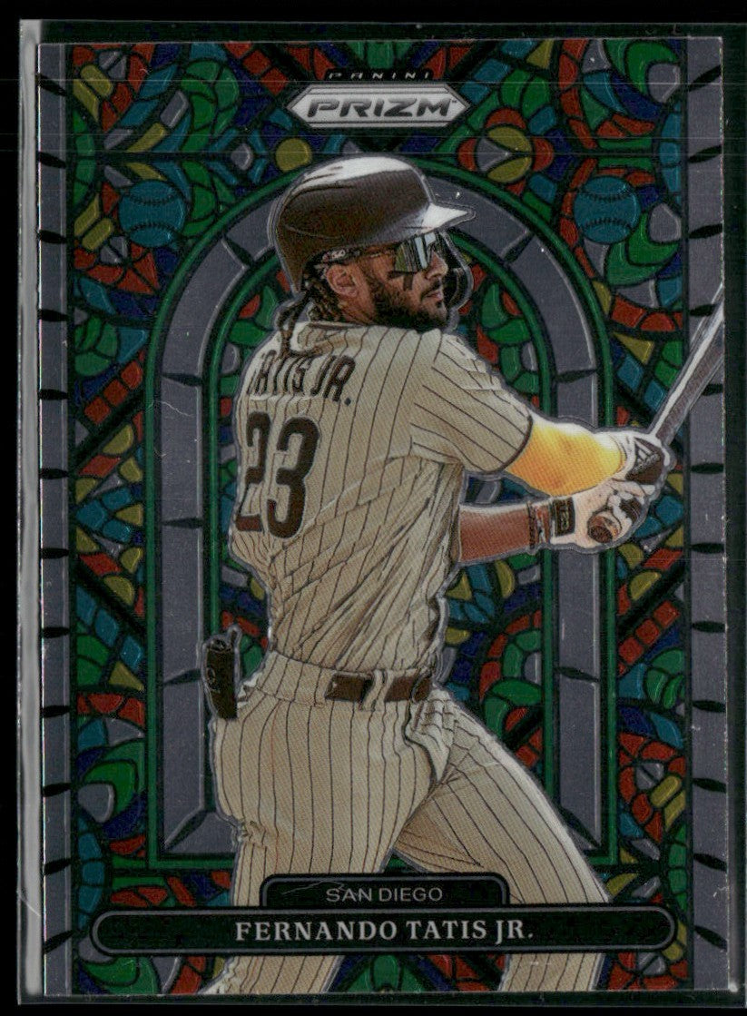 Fernando Tatis Jr. 2022 Panini Prizm Stained Glass #SG-1 San Diego Padres
