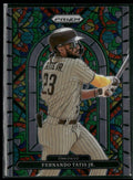 Fernando Tatis Jr. 2022 Panini Prizm Stained Glass #SG-1 San Diego Padres