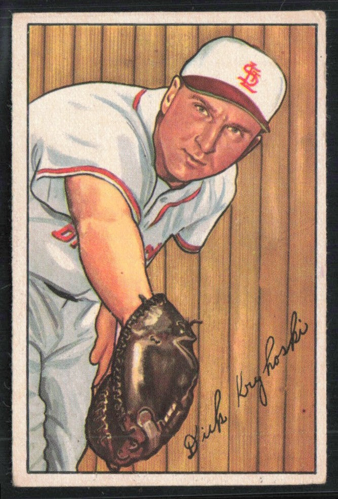 Dick Kryhoski 1952 Bowman #133 St. Louis Browns