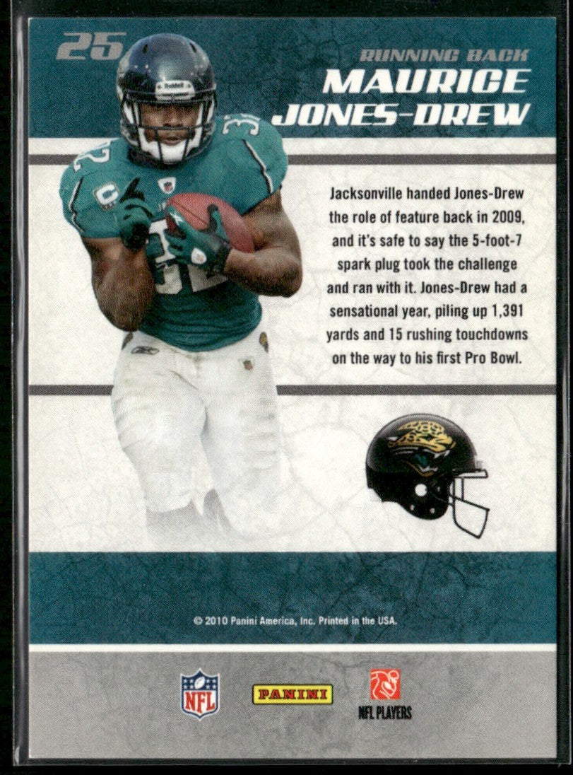 Maurice Jones-Drew 2010 Panini Epix Spellbound S #25 Jacksonville Jaguars