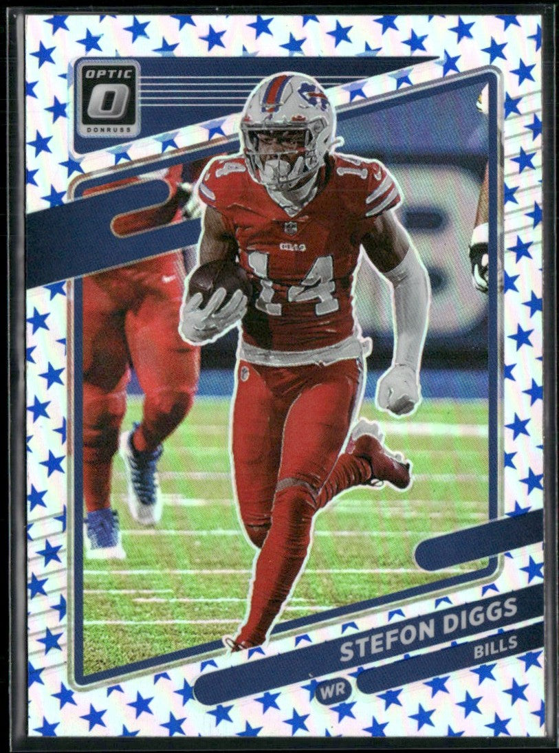 Stefon Diggs 2021 Donruss Optic Stars Prizm #51 Buffalo Bills