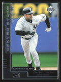 Derek Jeter 2000 Upper Deck Ovation Center Stage Silver #CS8 New York Yankees