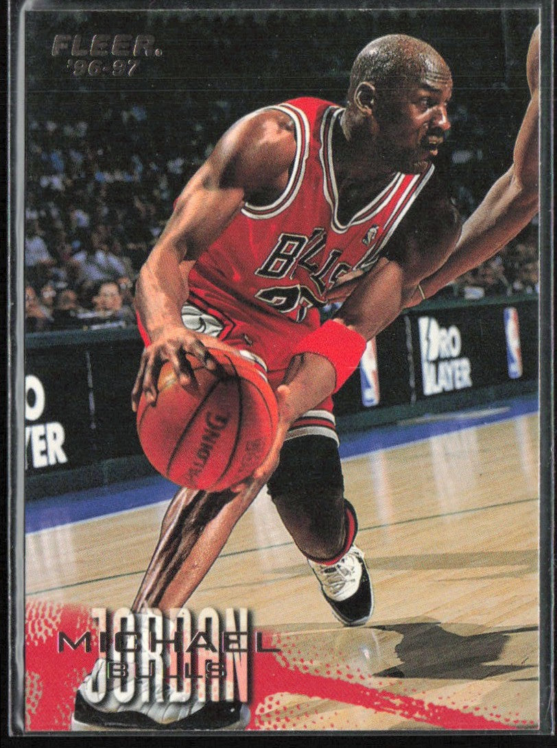 Michael Jordan 1996 Fleer #13 Chicago Bulls