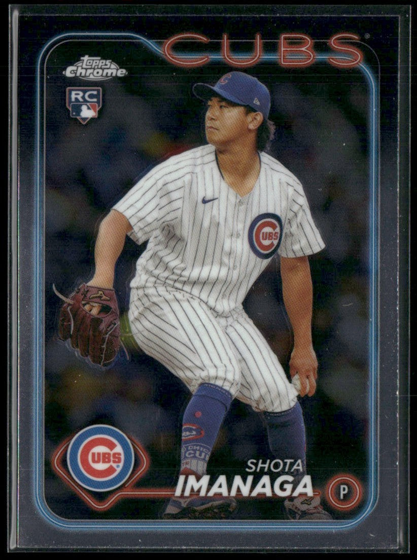 Shota Imanaga 2024 Topps Chrome RC #121 Chicago Cubs
