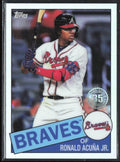 Ronald Acuna Jr. 2020 Topps 1985 Baseball #85TC-25 Atlanta Braves
