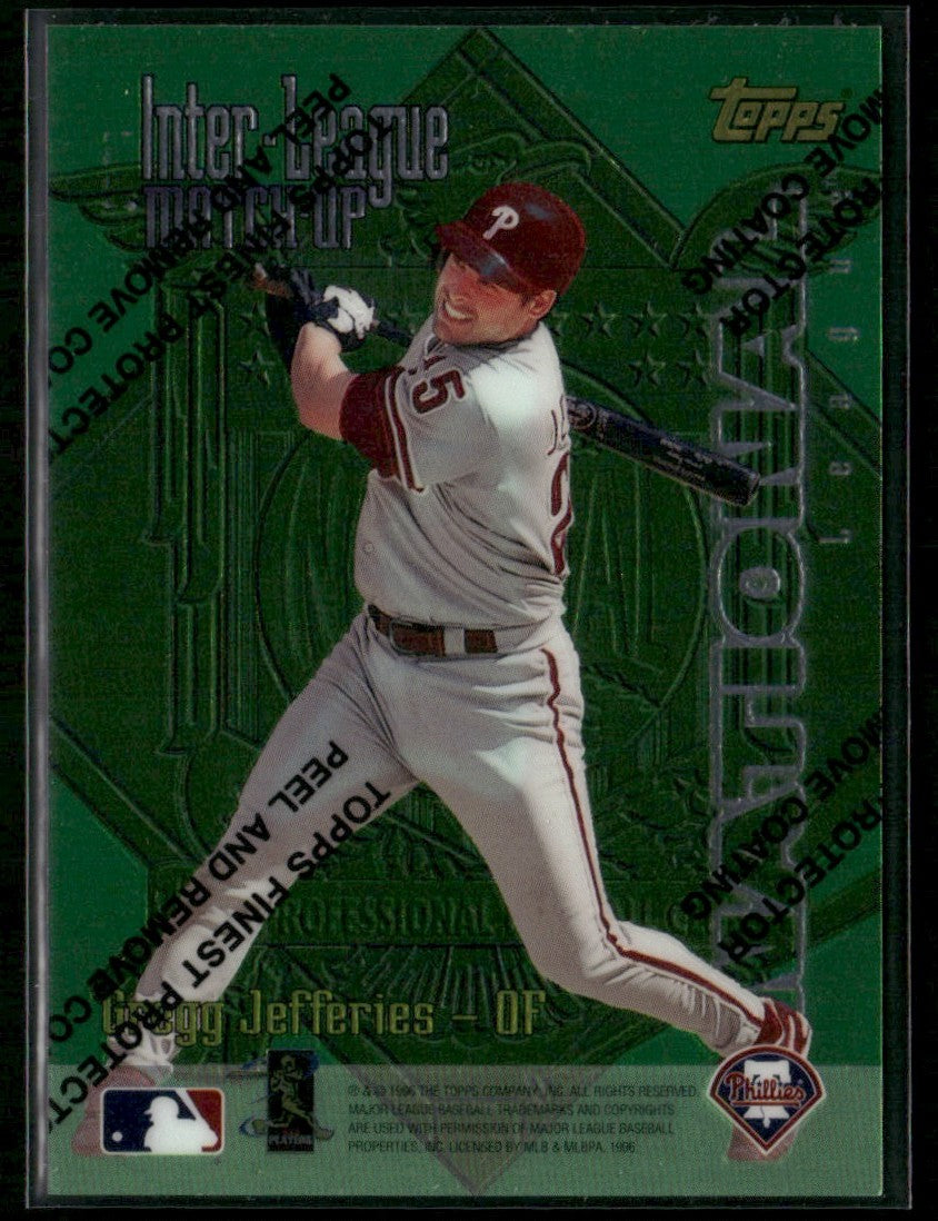 Cal Ripken Jr./Gregg Jefferies 1997 Topps Inter-League Matchup #ILM-12