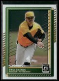 Paul Skenes 2025 Panini Donruss Optic #29 Pittsburgh Pirates