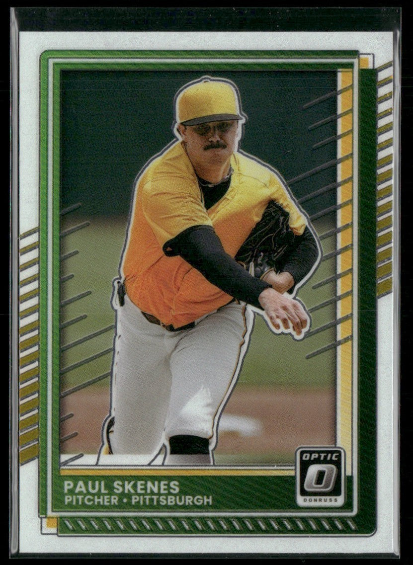 Paul Skenes 2025 Panini Donruss Optic #29 Pittsburgh Pirates