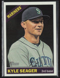 Kyle Seager 2015 Topps Heritage Chrome /999 #THC-493 Seattle Mariners