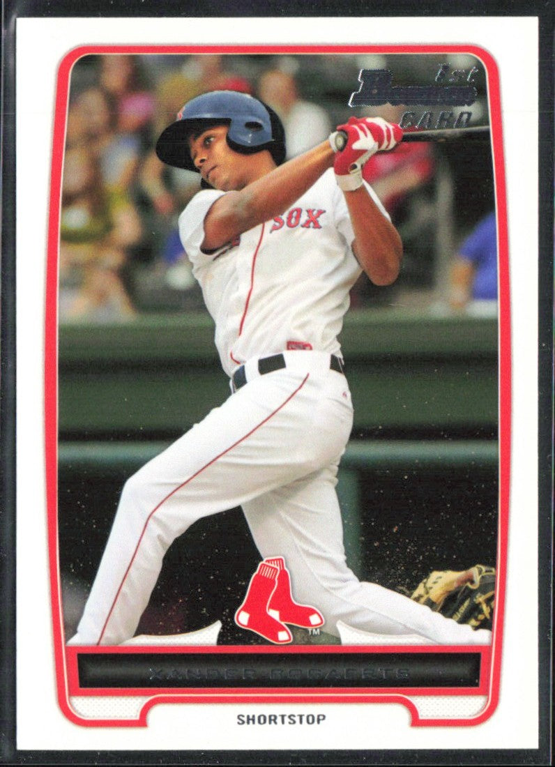 Xander Bogaerts 2012 Bowman Prospects #BP105 Boston Red Sox