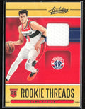 Deni Avdija 2020 Panini Absolute Memorabilia Rookie Threads RC Jersey #RT-DAV