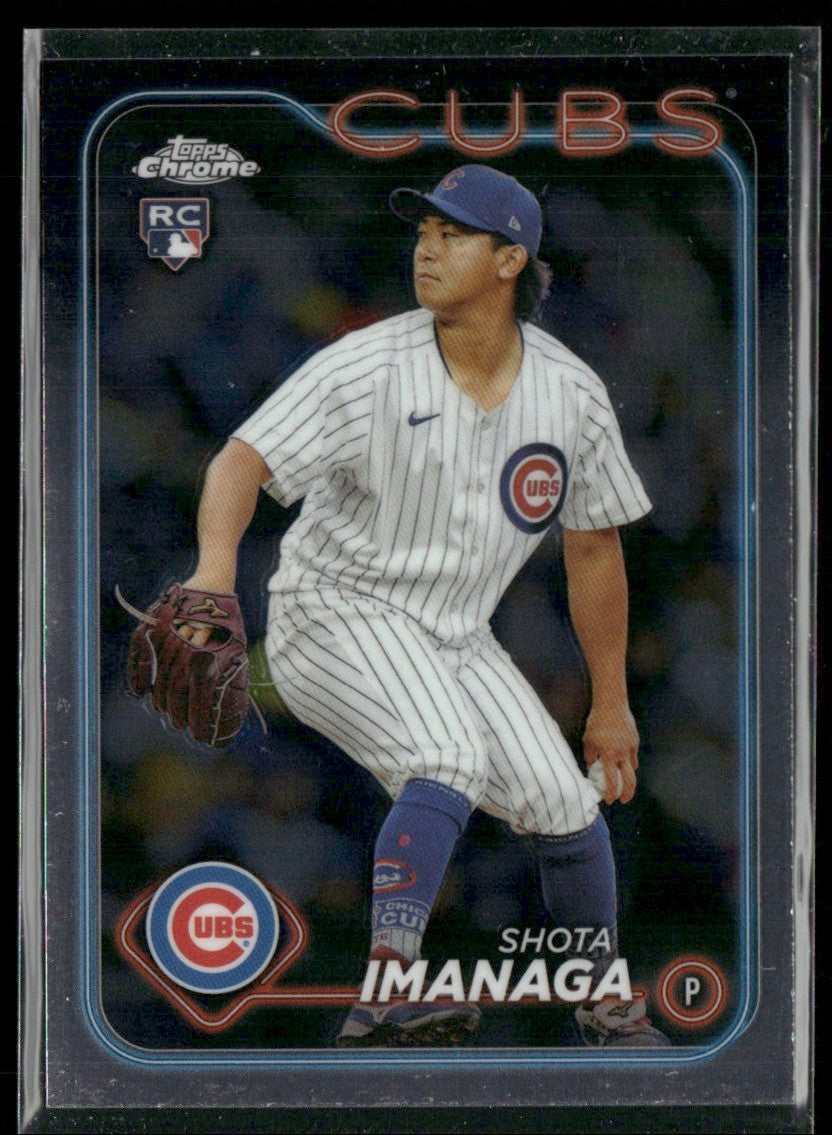 Shota Imanaga 2024 Topps Chrome RC #121 Chicago Cubs