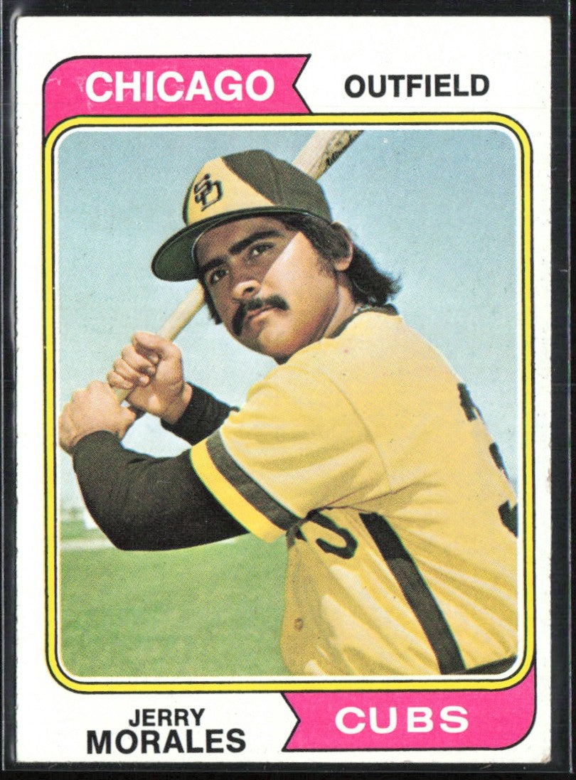 Jerry Morales 1974 Topps #258 Chicago Cubs