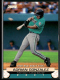 Adrian Gonzalez 2001 Topps Satdium Club RC #151 Florida Marlins
