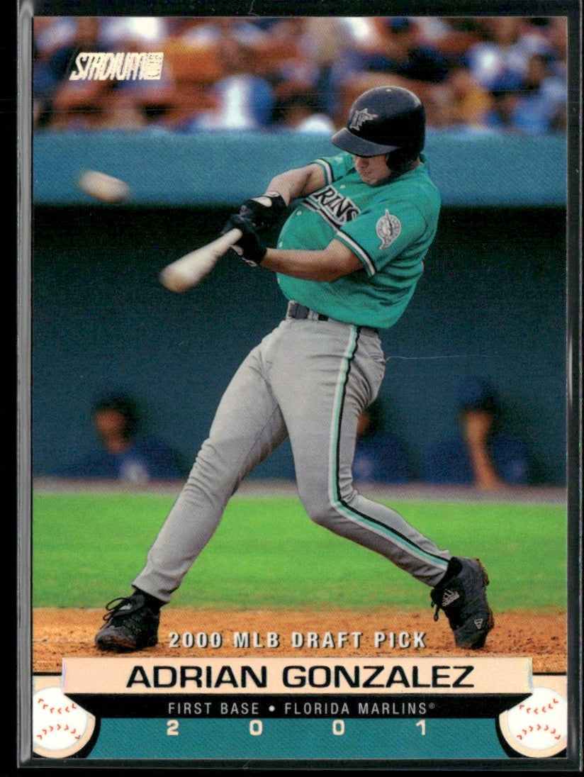 Adrian Gonzalez 2001 Topps Satdium Club RC #151 Florida Marlins