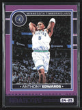 Anthony Edwards 2024 Hoops #181 Minnesota Timberwolves