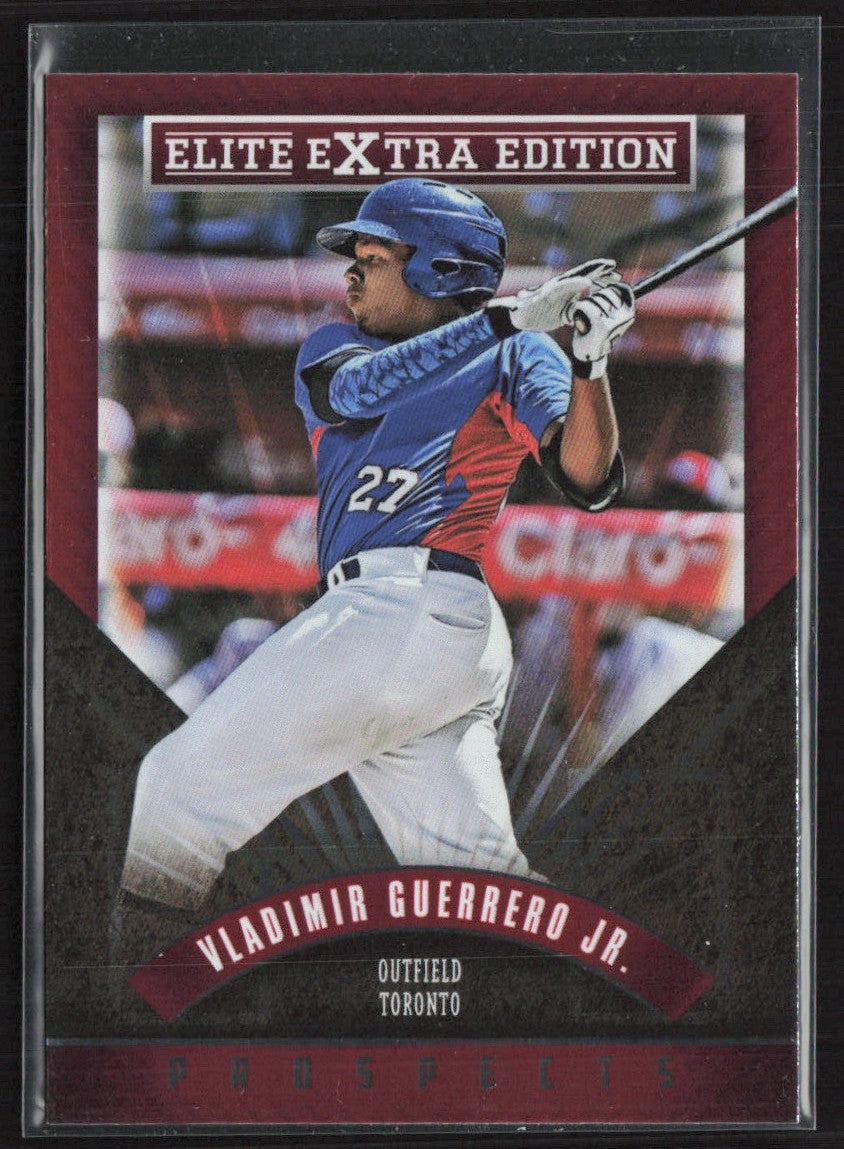Vladimir Guerrero Jr. 2015 Panini Elite Extra Edition #169 Toronto Blue Jays